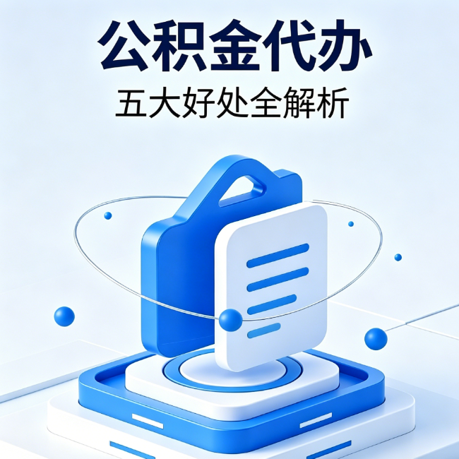 汕头公积金代办到底值不值？这5大好处让你少走弯路
